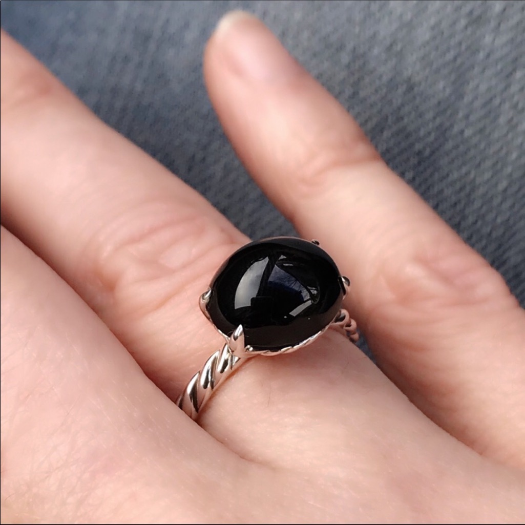 David Yurman Black Onyx Ring